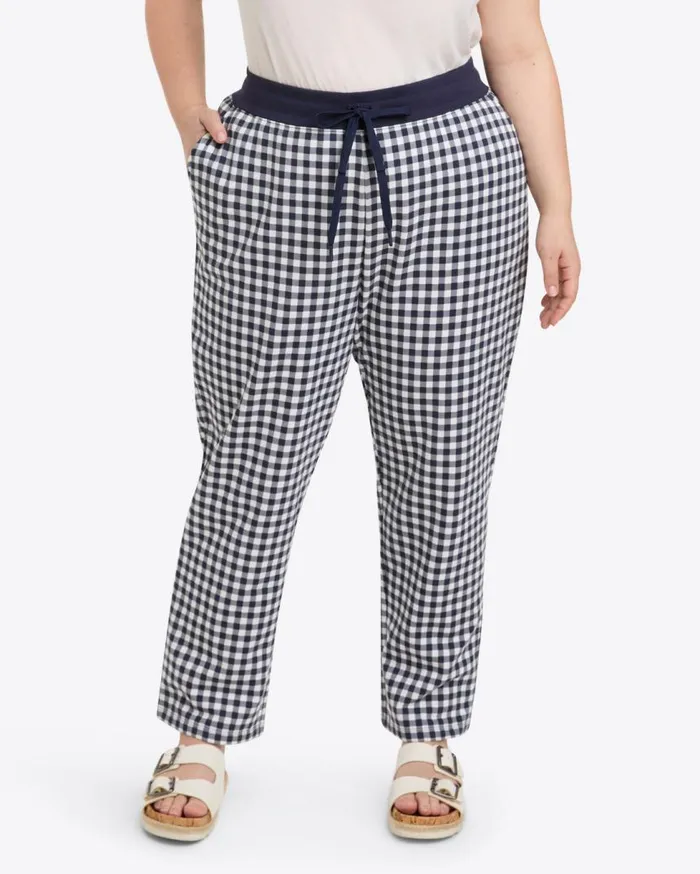 Draper James Sport Women Natalie Sweatpants In Gingham