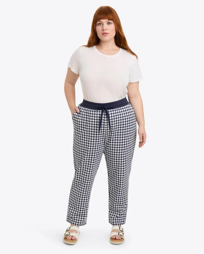 Draper James Sport Women Natalie Sweatpants In Gingham