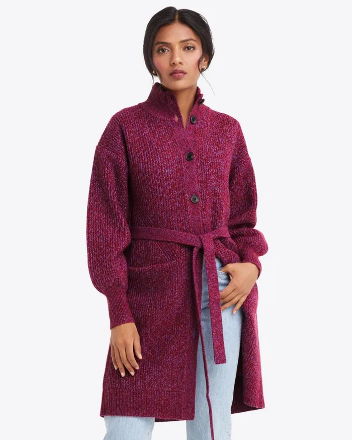 Draper James Sweaters Women Marled Sweater Jacket
