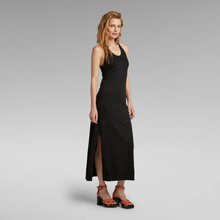 Dresses Women GStar RAW Racer Slip Dress Dark Black