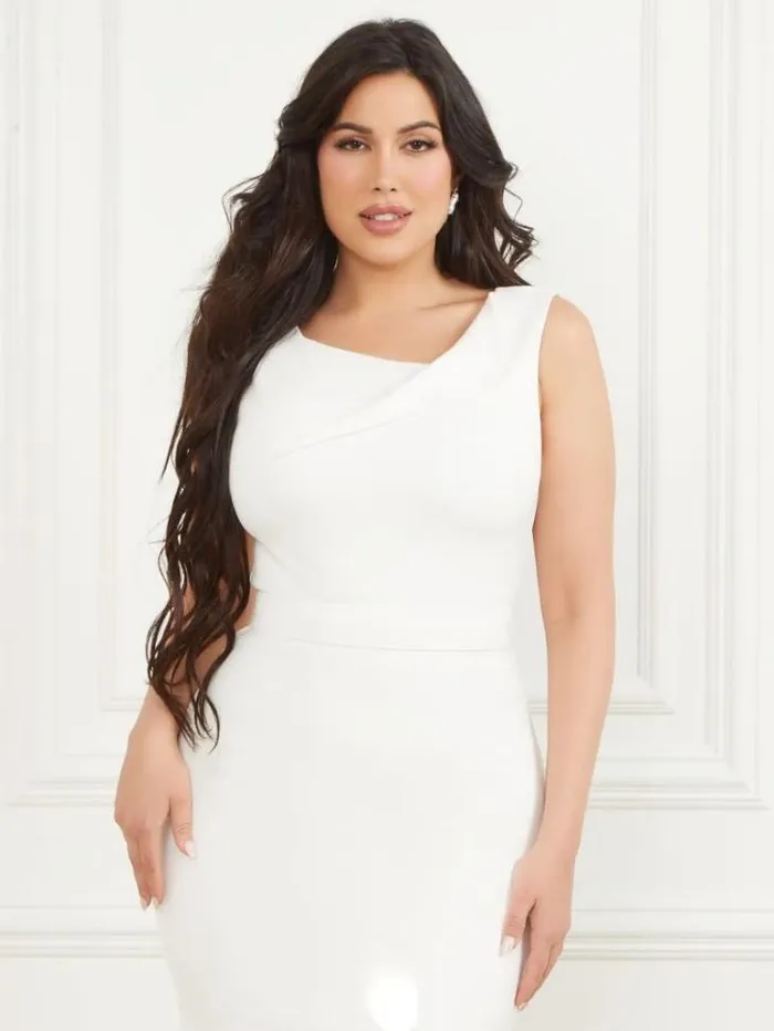 Dresses Women Marciano Eilish Pencil Dress Pale Pearl