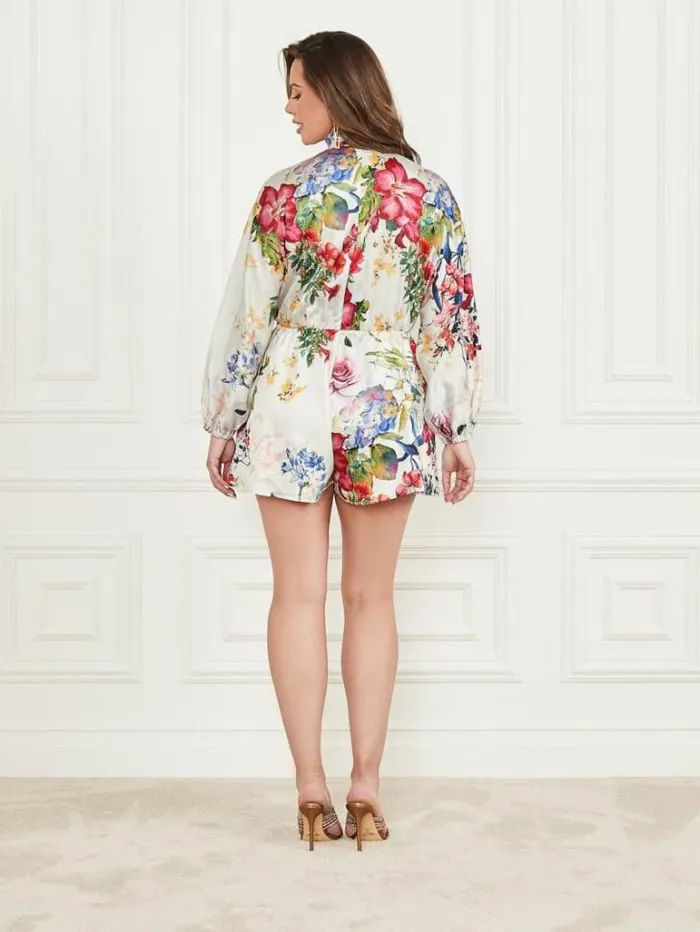 Dresses Women Marciano Vivienne Printed Romper Glorious Garden Ao Dresses Women Marciano Vivienne Printed Romper Glorious Garden Ao