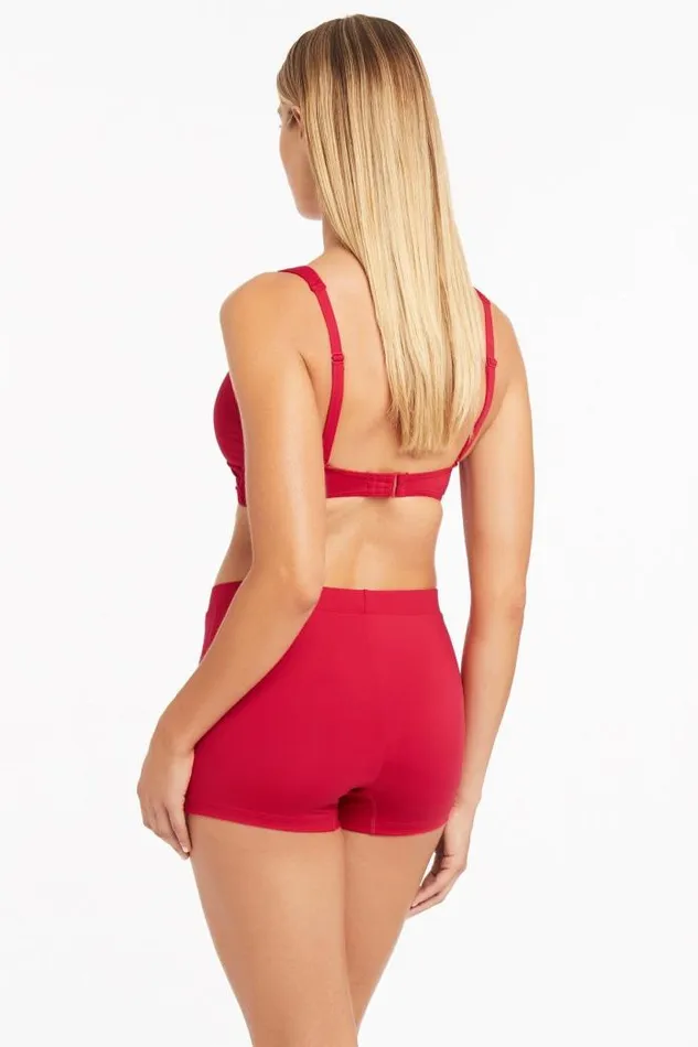 Eco Essentials Katie Boyleg Pant Eco Essentials Red Women Sea Level Bottoms