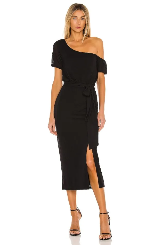 Eden Midi Dress Black Women Lovers and Friends Dresses