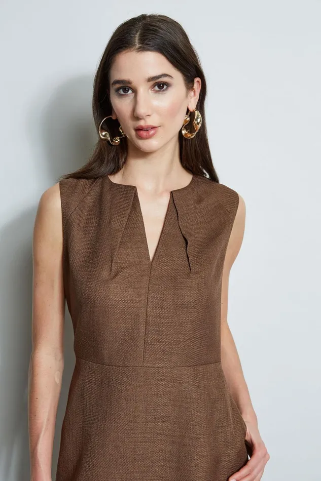 Elie Tahari Dresses and Jumpsuits Embroidered Hem Dart Dress Sumatra 8211 Women