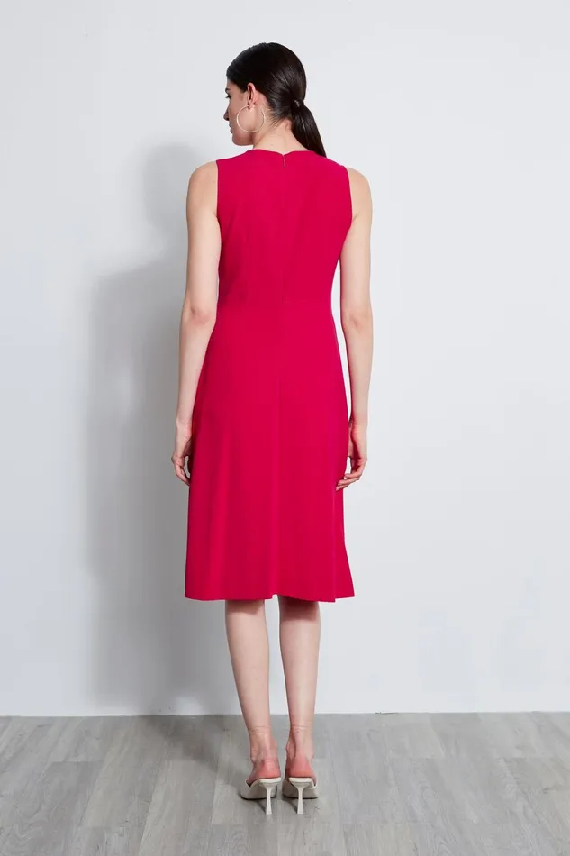 Elie Tahari Dresses and Jumpsuits Lace Applique Midi Dress Cyclamen 8211 Women