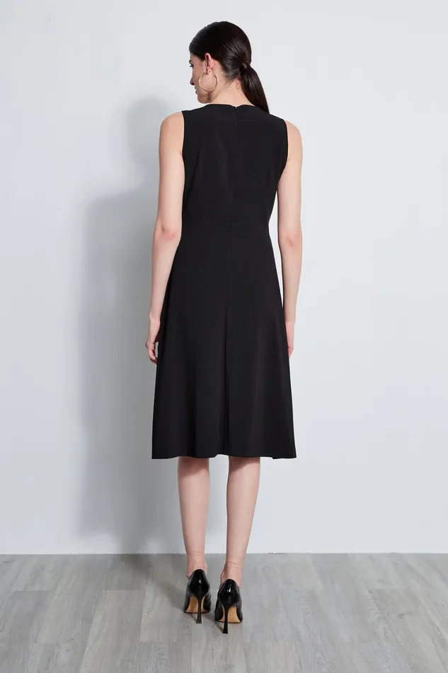Elie Tahari Midi Dresses Lace Applique Midi Dress Black 8211 Women