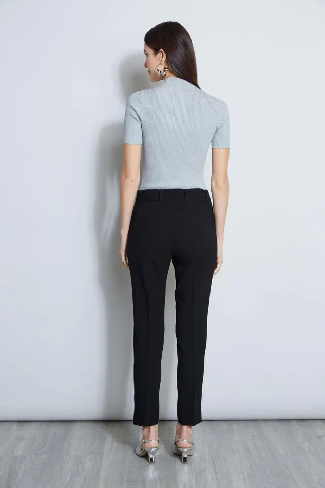 Elie Tahari Pants Slim Sash Pant Black 8211 Women