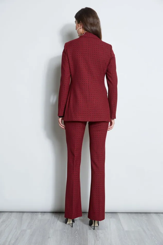 Elie Tahari Suiting Deco Jaquard Blazer Multi 8211 Women