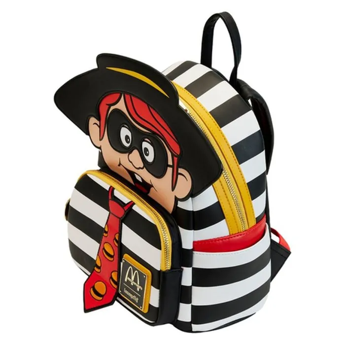 Exclusive 8211 McDonald039s Hamburglar Cosplay Mini Backpack Unisex Loungefly Backpacks