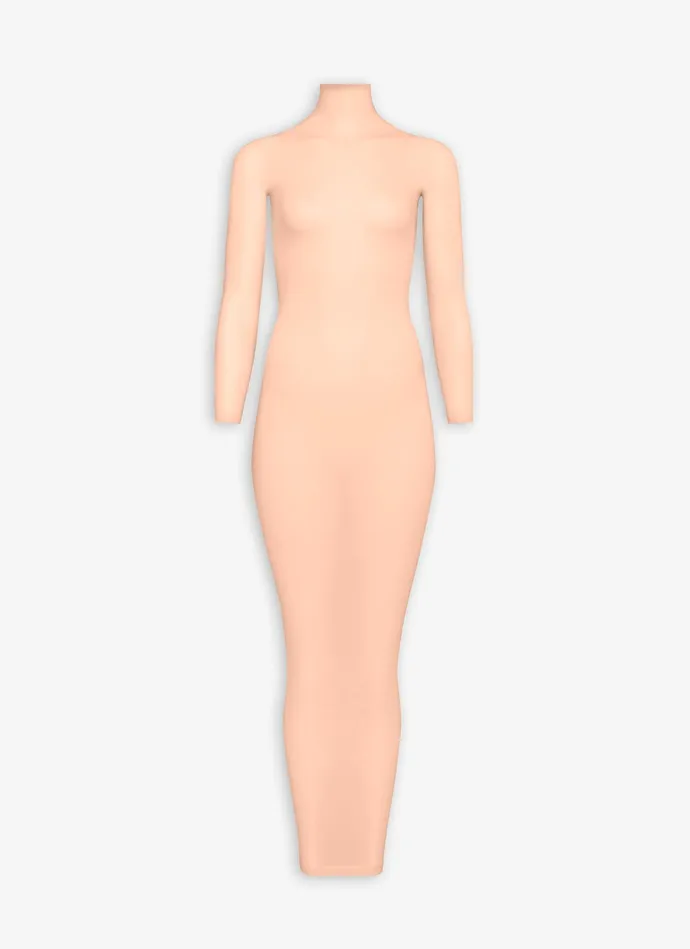 Fitted Dress In Fine Knit Women Alaa Dresses
