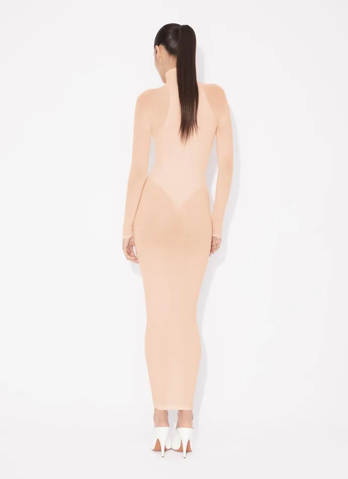 Fitted Dress In Fine Knit Women Alaa Dresses
