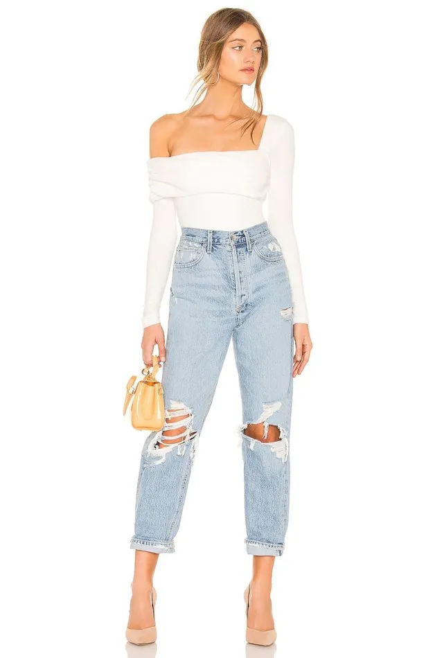Florence Bodysuit White Women Lovers and Friends Tops