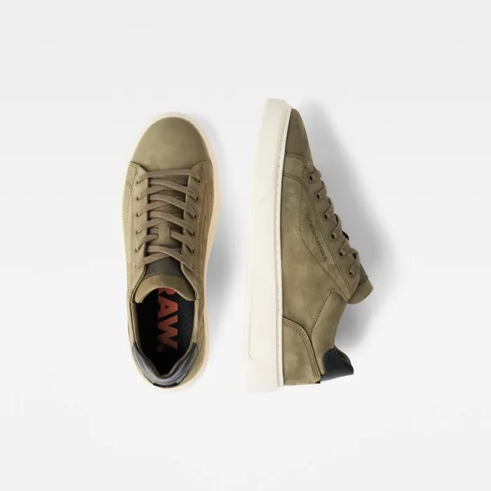 Footwear Men GStar RAW Rovic Nubuck Sneakers Combat