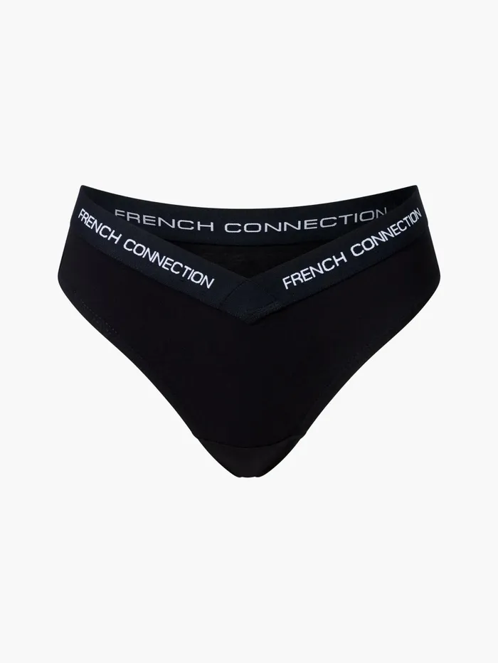 French Connection 5 Pack French Connection Thongs Multi 5 Black Woman Underwear and Socks French Connection 5 Pack French Connection Thongs Multi 5 Black Woman Underwear and Socks