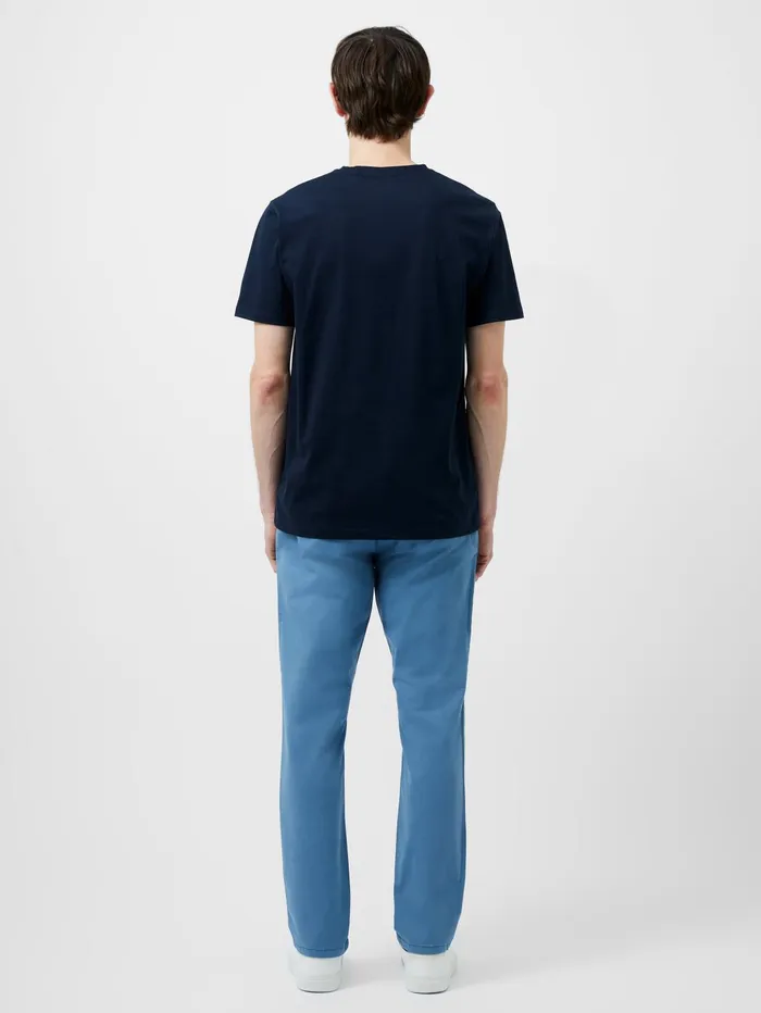 French Connection Abstract Steps Graphic TShirt Marine Man TShirts and Polo Shirts