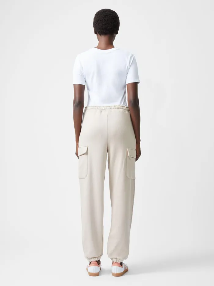 French Connection Cargo Joggers Light Stone Woman Trousers