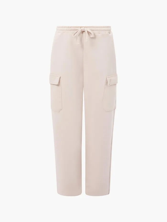 French Connection Cargo Joggers Light Stone Woman Trousers
