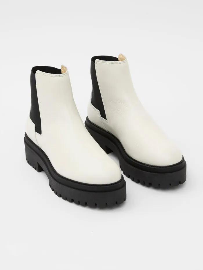 French Connection Olana Chelsea Boots Softy Grey Woman Shoes