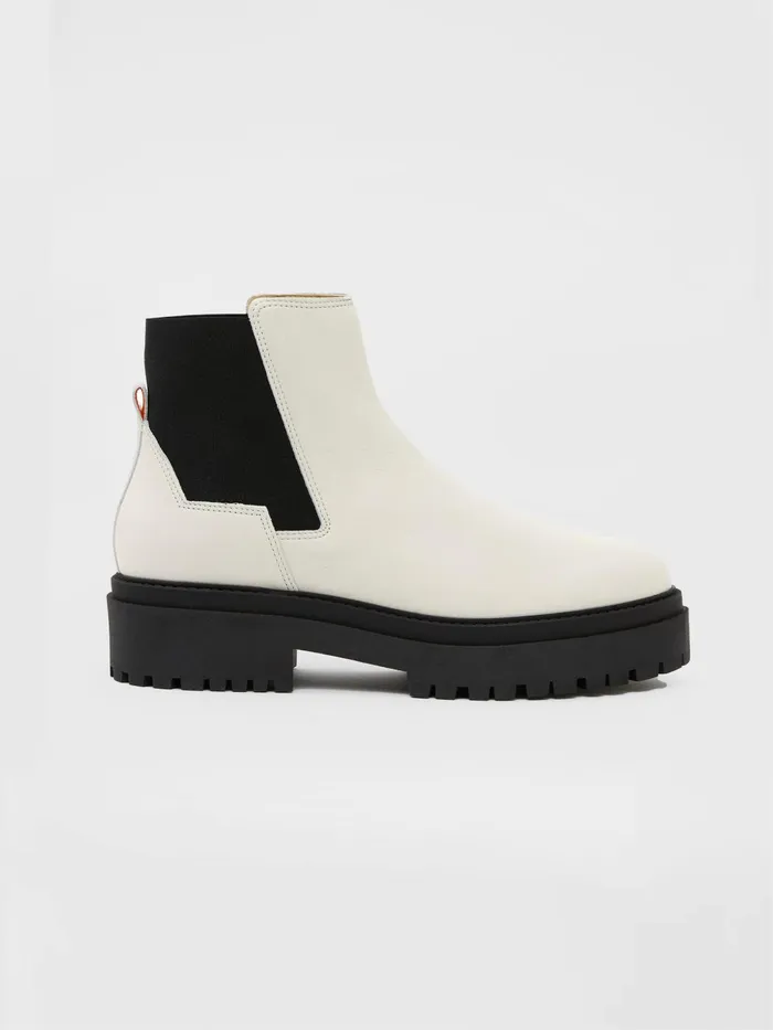 French Connection Olana Chelsea Boots Softy Grey Woman Shoes