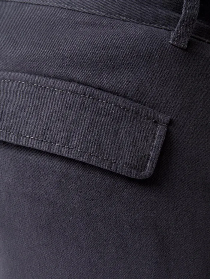 French Connection Smart Cargo Pants Dark Grey Man Trousers