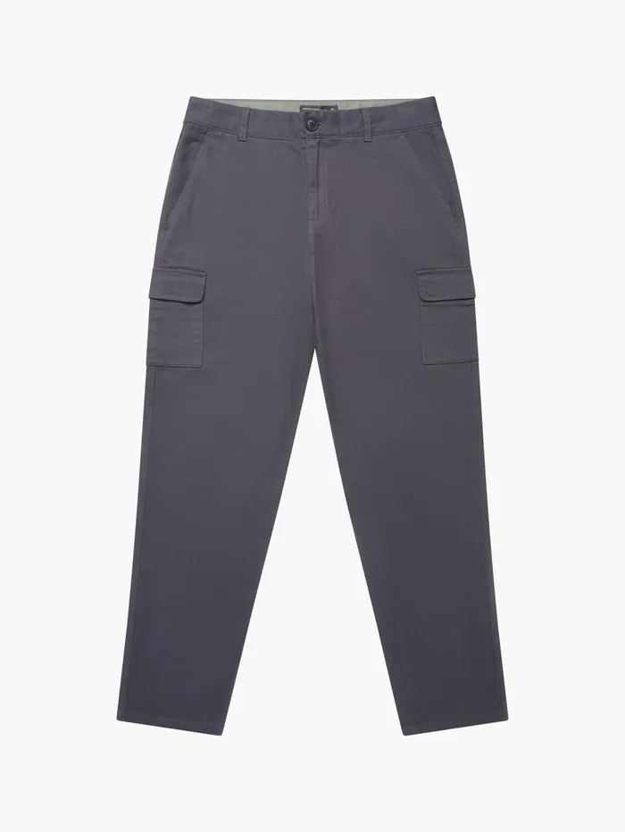 French Connection Smart Cargo Pants Dark Grey Man Trousers