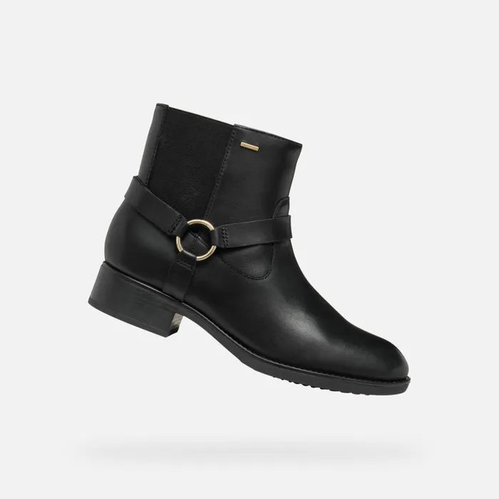 Geox Ankle Boots FELICITY ABX WOMAN Black Waterproof Ankle Boots Black 8211 Woman Geox Ankle Boots FELICITY ABX WOMAN Black Waterproof Ankle Boots Black 8211 Woman