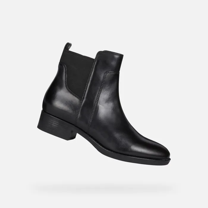 Geox Ankle Boots FELICITY G Ankle Boots Black Woman Geox Black 8211 Woman