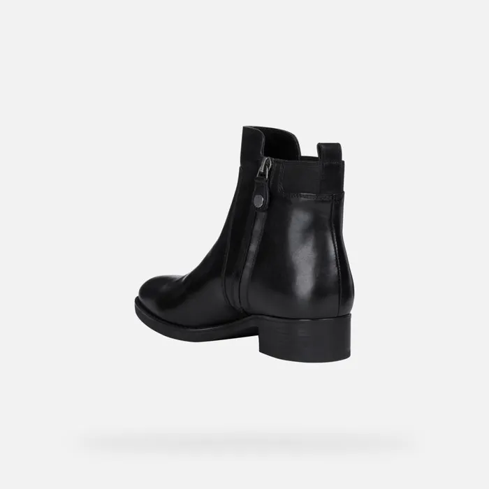 Geox Ankle Boots FELICITY G Ankle Boots Black Woman Geox Black 8211 Woman