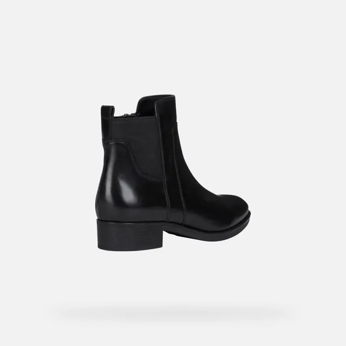 Geox Ankle Boots FELICITY G Ankle Boots Black Woman Geox Black 8211 Woman