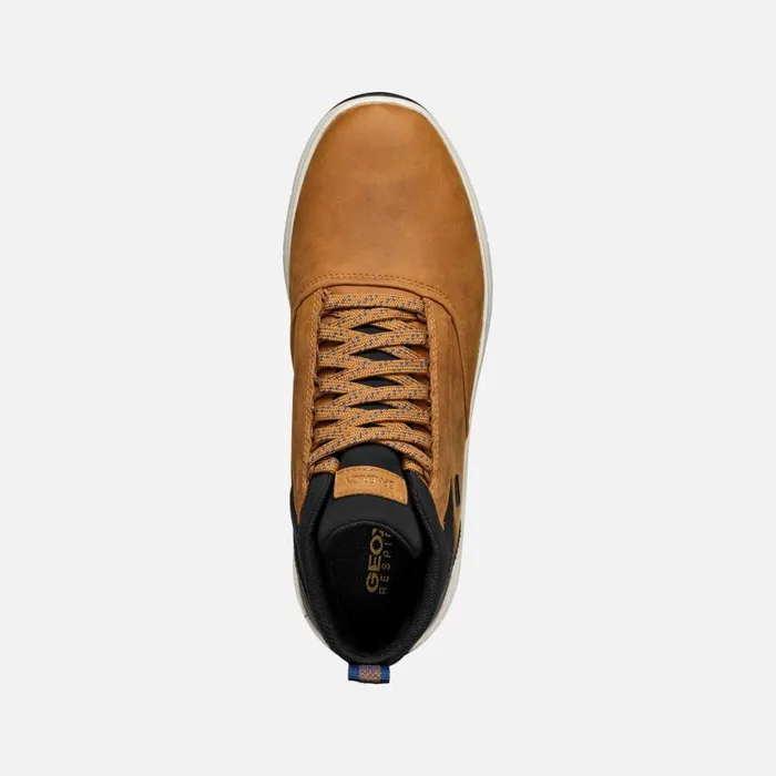 Geox Ankle Boots SPHERICA 4X4 ABX MAN Cognac Waterproof Boots Cognac 8211 Man