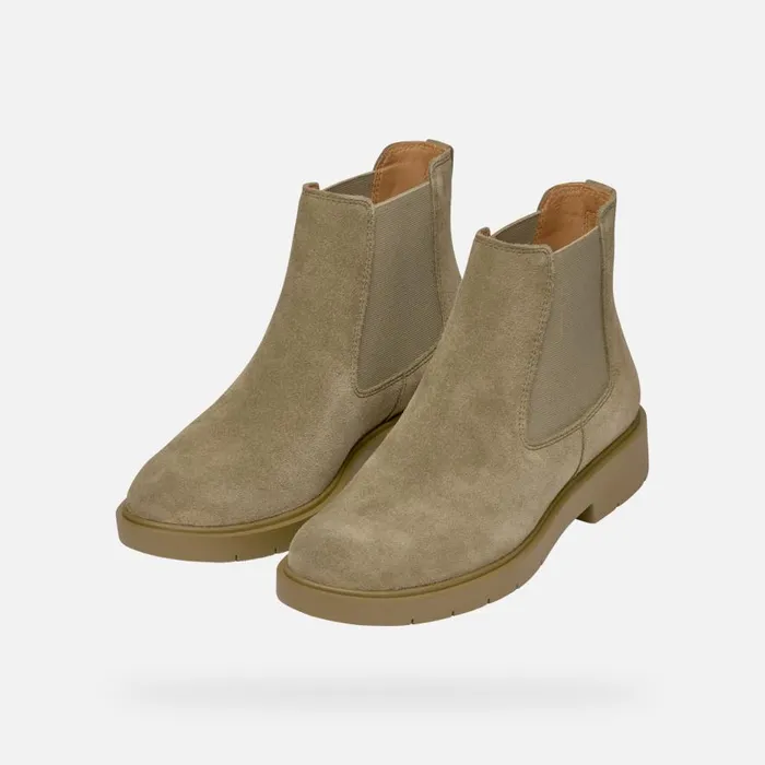 Geox Ankle Boots SPHERICA EC1 WOMAN Musk Chelsea Boots Musk 8211 Woman