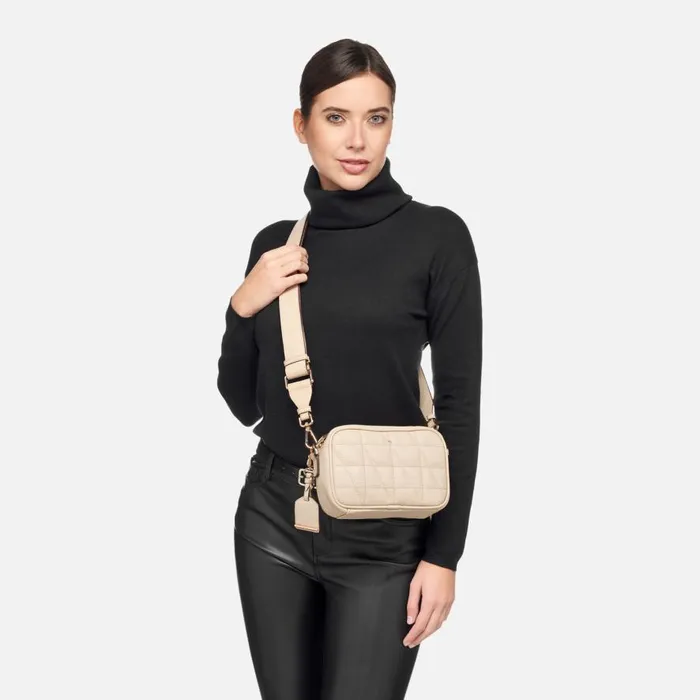 Geox Bags NARCISIA WOMAN Off White Crossbody Bag Off White 8211 Woman