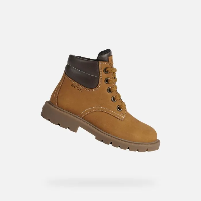 Geox Boots SHAYLAX B Mid Calf Boots Yellow Kids UPPER CASUAL Yellowbrown 8211 Kids Geox Boots SHAYLAX B Mid Calf Boots Yellow Kids UPPER CASUAL Yellowbrown 8211 Kids