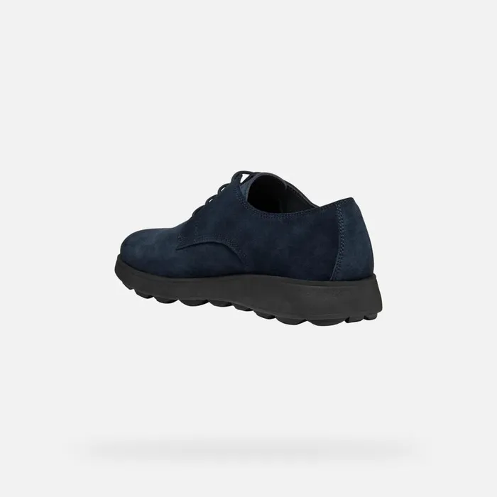 Geox Casual Shoes SPHERICA EC10 MAN Navy Suede Shoes Navy 8211 Man