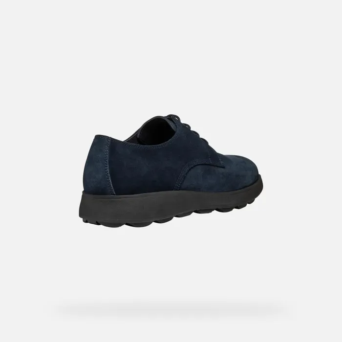 Geox Casual Shoes SPHERICA EC10 MAN Navy Suede Shoes Navy 8211 Man