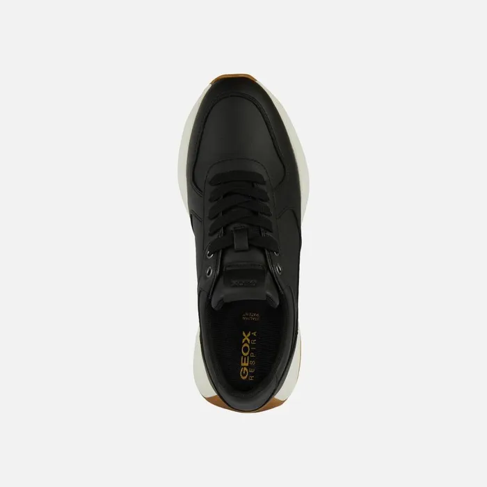 Geox Sneakers AMABEL WOMAN Black Low Top Sneakers Black 8211 Woman