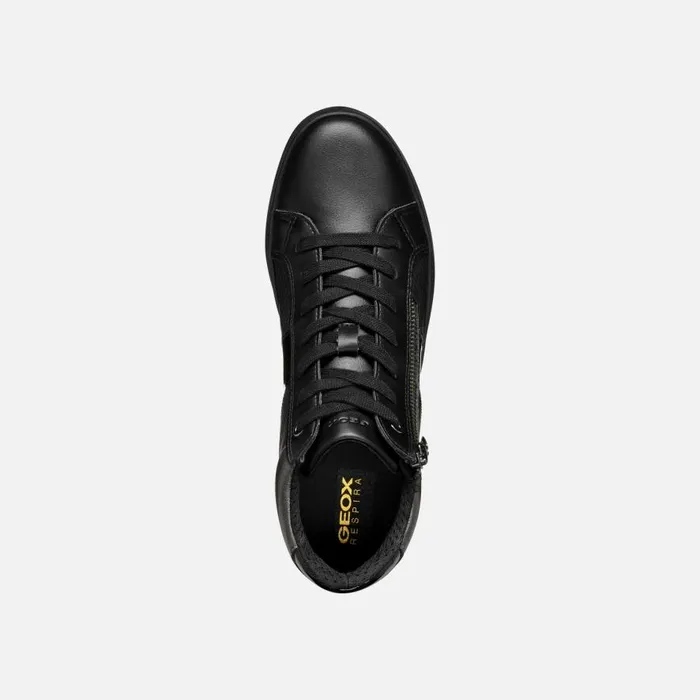 Geox Sneakers BLOMIEE WOMAN Black High Top Sneakers Black 8211 Woman