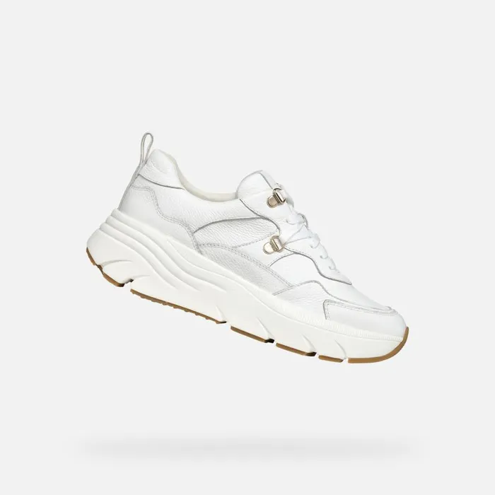 Geox Sneakers DIAMANTA E Low Top Sneakers White Woman FW White 8211 Woman