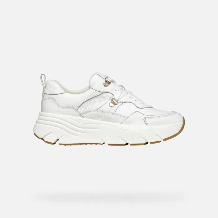 Geox Sneakers DIAMANTA E Low Top Sneakers White Woman FW White 8211 Woman