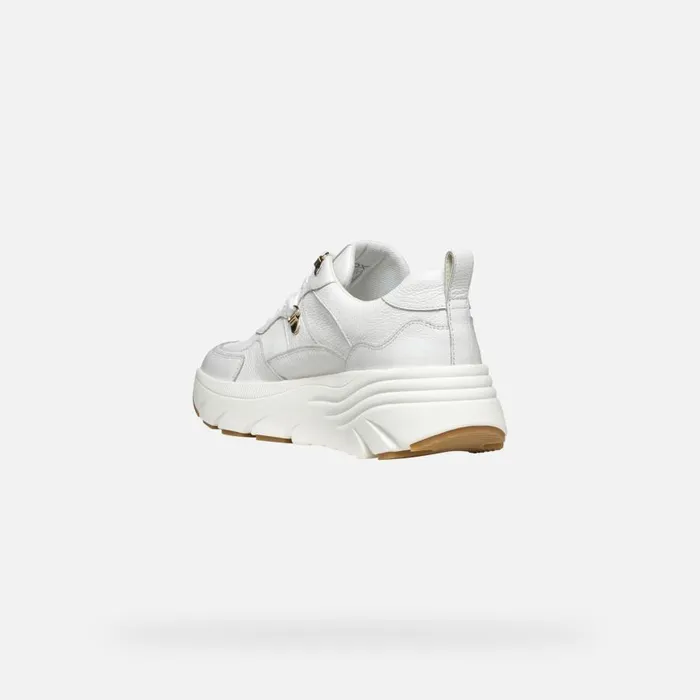 Geox Sneakers DIAMANTA E Low Top Sneakers White Woman FW White 8211 Woman