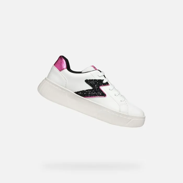 Geox Sneakers MIKIROSHI GIRL WhiteDark Fuchsia Low Top Sneakers Whitedark Fuchsia 8211 Kids Geox Sneakers MIKIROSHI GIRL WhiteDark Fuchsia Low Top Sneakers Whitedark Fuchsia 8211 Kids