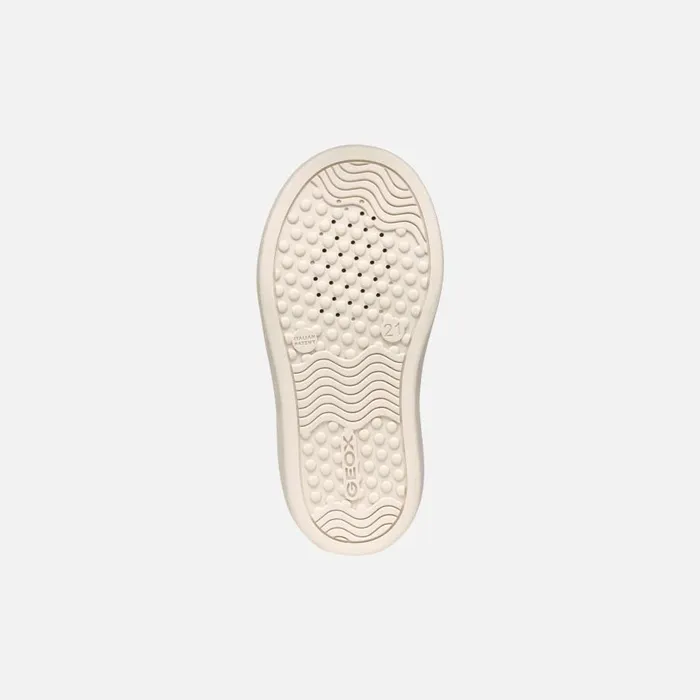 Geox Sneakers NASHIK TODDLER BOY NavyLight Beige High Top Sneakers Navylight Beige 8211 Kids