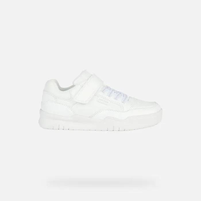 Geox Sneakers PERTH E Low Top Sneakers White Junior Boy Geox White 8211 Kids