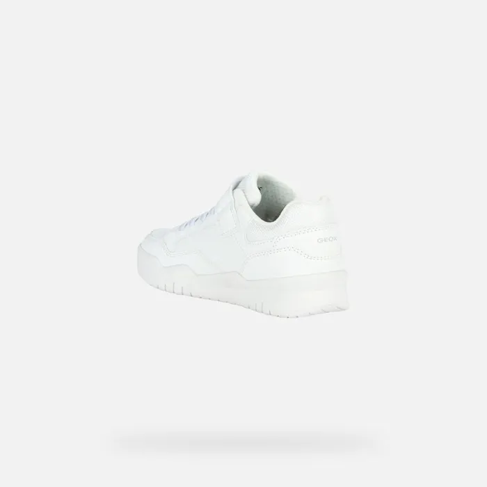 Geox Sneakers PERTH E Low Top Sneakers White Junior Boy Geox White 8211 Kids