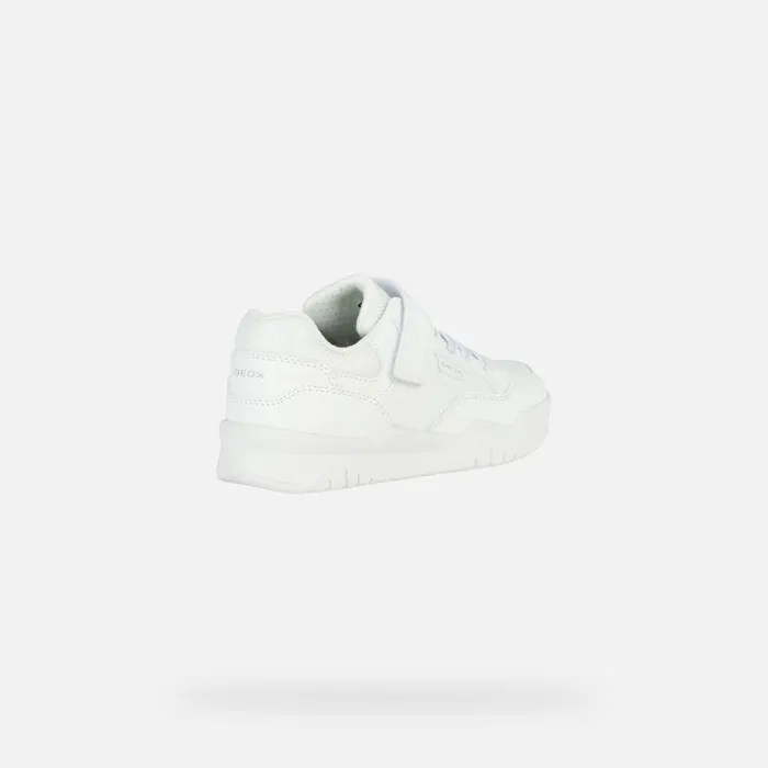 Geox Sneakers PERTH E Low Top Sneakers White Junior Boy Geox White 8211 Kids
