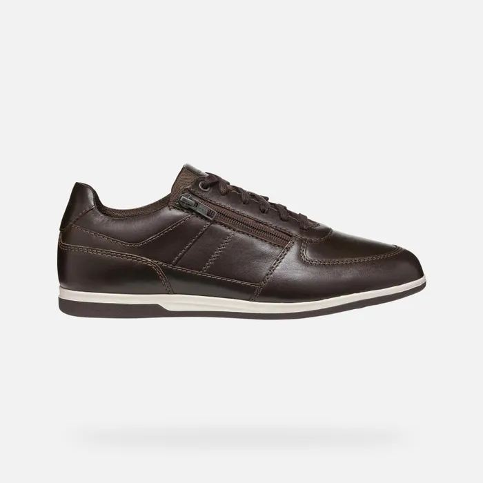 Geox Sneakers RENAN MAN Coffee Low Top Sneakers Coffee 8211 Man