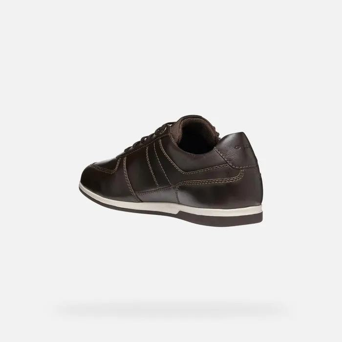 Geox Sneakers RENAN MAN Coffee Low Top Sneakers Coffee 8211 Man