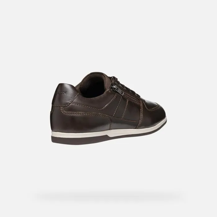 Geox Sneakers RENAN MAN Coffee Low Top Sneakers Coffee 8211 Man