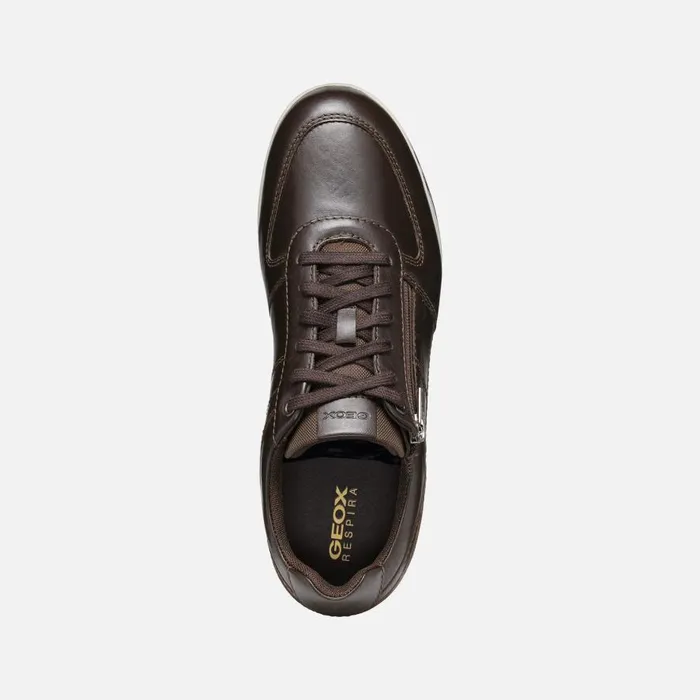 Geox Sneakers RENAN MAN Coffee Low Top Sneakers Coffee 8211 Man